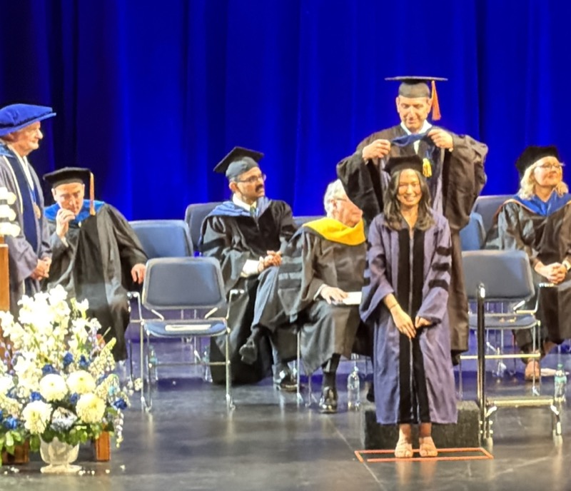 Huyen Nguyen Hooding Ceremony
