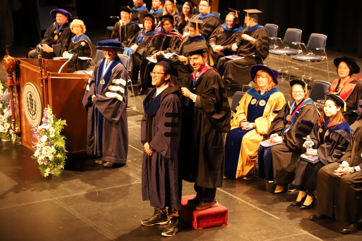Kangyan Liu Hooding Ceremony